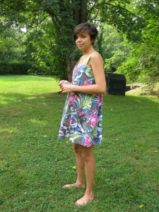 sundress side view