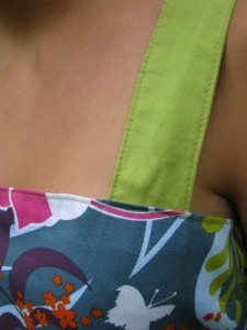 sundress strap detail